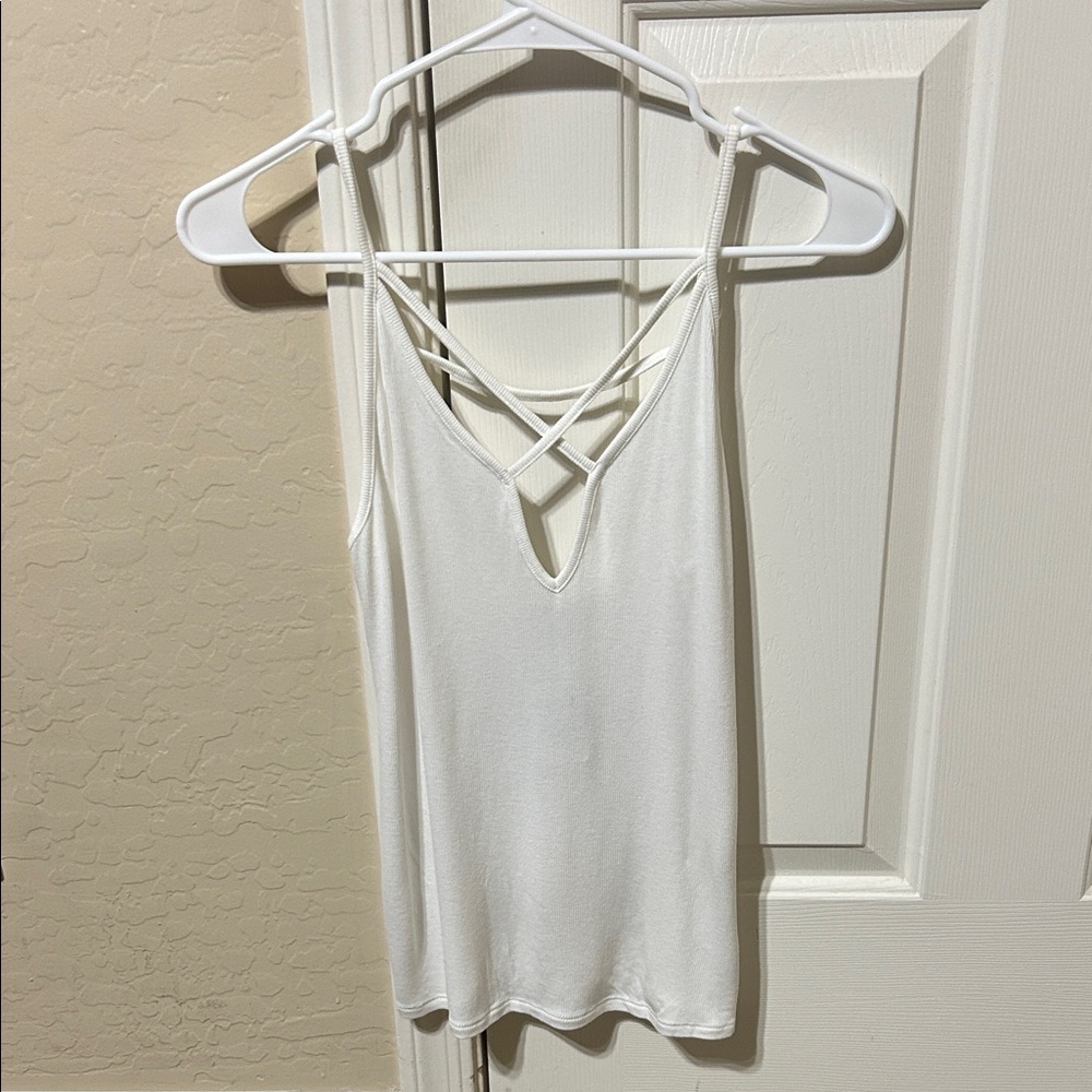 Express White Strappy Camisole